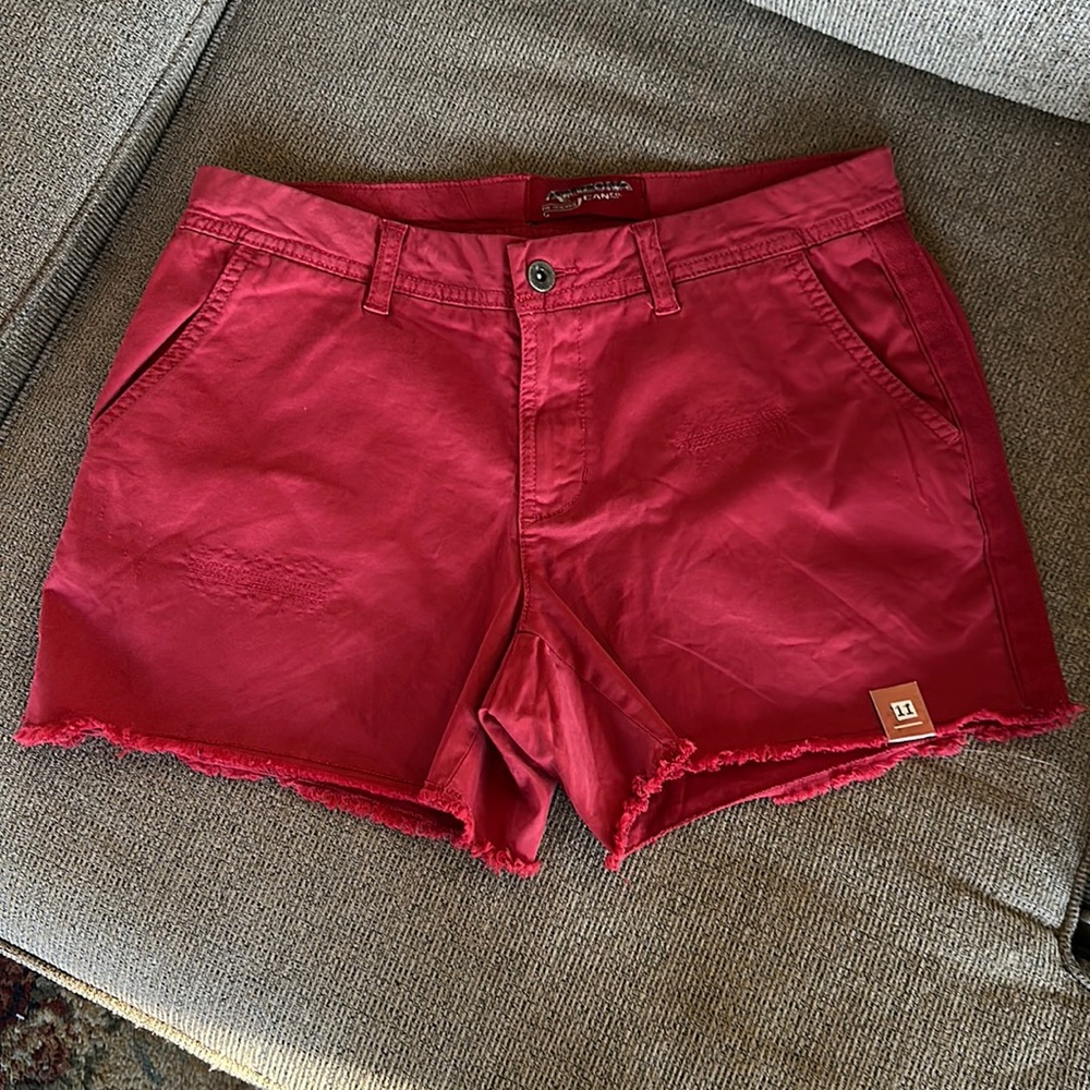 Arizona Burgundy Shorts Size 11 NWT